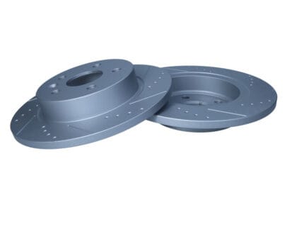 brake disc OPEL T. ASTRA 09- KOťA 15 CALI NAWIERCANA I NACINANA