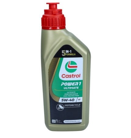 OLEJ CASTROL 5W40 POWER1 ULTIMATE 4T 1L / MOTOCYKLE