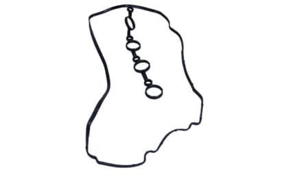 Gasket, cylinder head cover