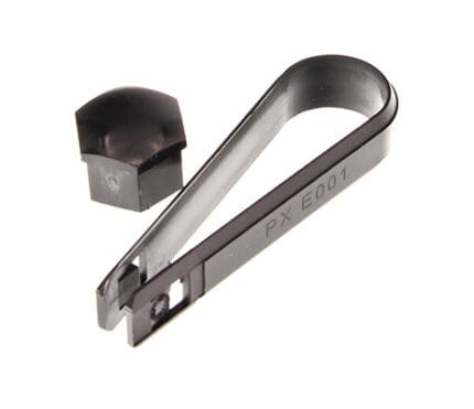 SOCKET, WHEEL BOLT CAP 17MM (PACK OF 20) BLACK
